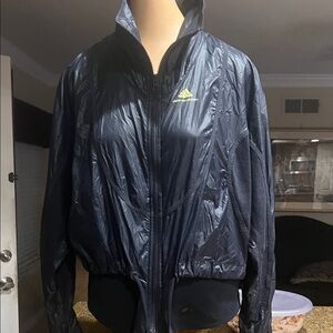 Adidas Dark Blue Windbreaker Stella Mc Cartney